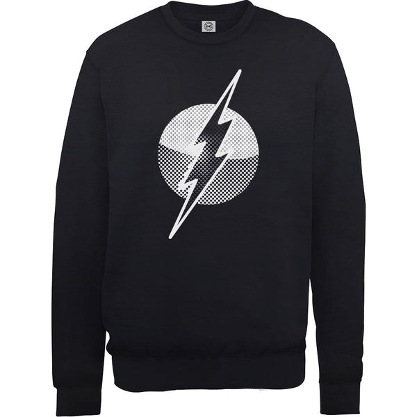 DC Comics Unisex Sweatshirt: Originals Flash Spot Logo 