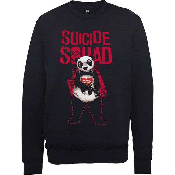 DC Comics Unisex Sweatshirt: Suicide Squad Panda Squad 