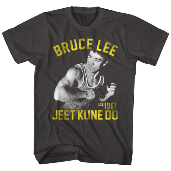 Bruce Lee EST. 1967 Jeet Kune Do t-shirt ia available at Rocker Tee