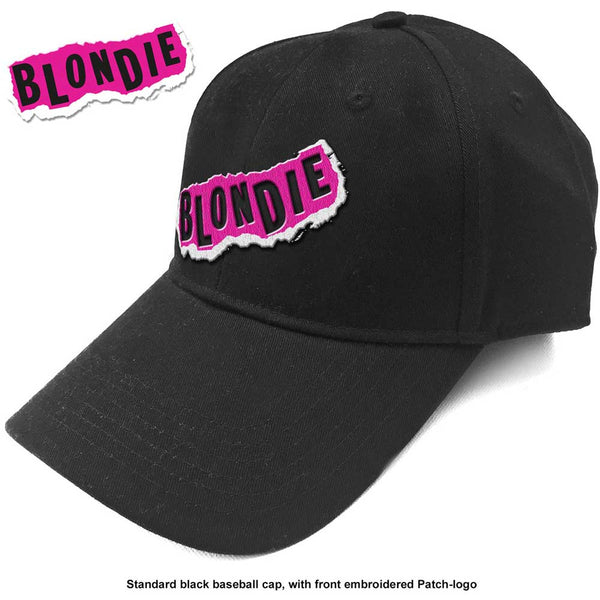Blondie Unisex Baseball Cap: Punk Logo