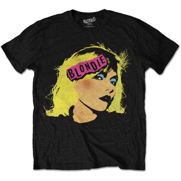Blondie Unisex Tee: Punk Logo 