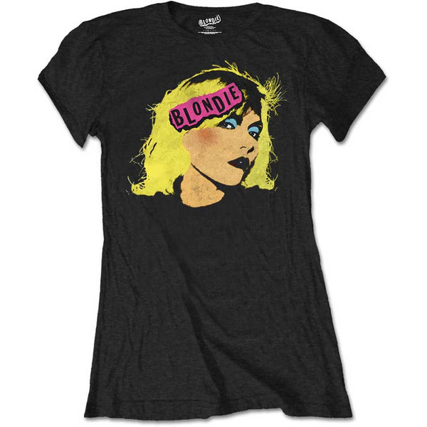 Blondie Ladies Tee: Punk Logo (Retail Pack) (XX-Large)