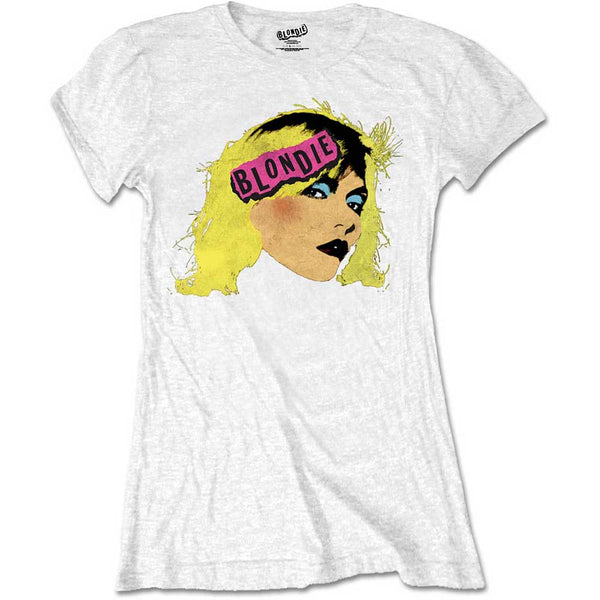 Blondie Ladies Tee: Punk Logo (Retail Pack) (X-Large)