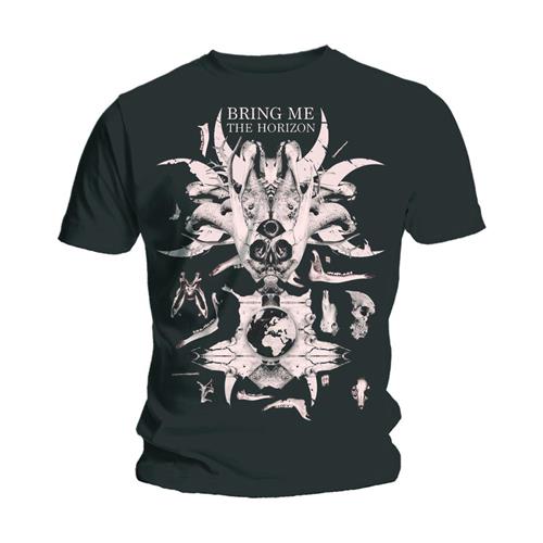 Bring Me The Horizon Unisex Tee: Skull & Bones 