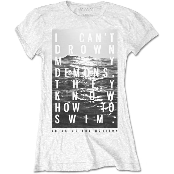 Bring Me The Horizon Ladies Tee: Demons 