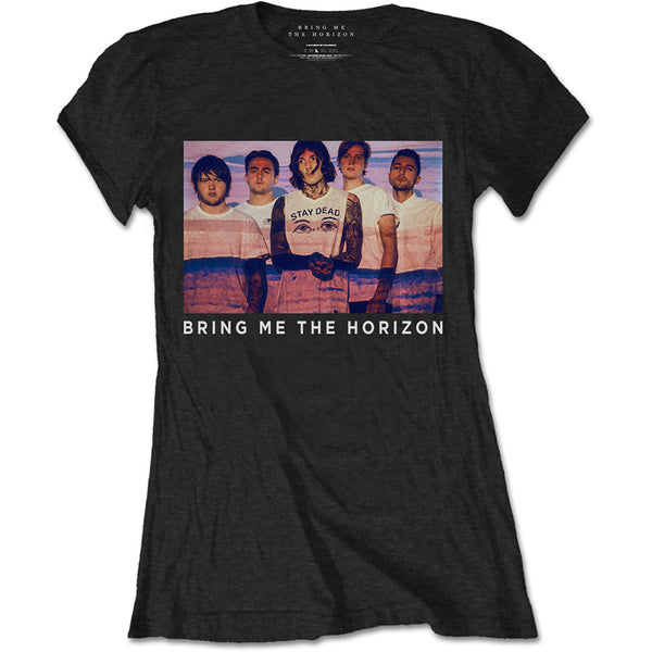 Bring Me The Horizon Ladies Premium Tee: Photo Lines 