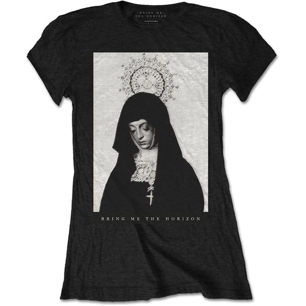 Bring Me The Horizon Ladies Tee: Nun 