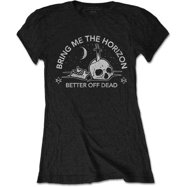 Bring Me The Horizon Ladies Tee: Happy Song 