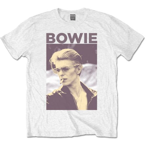 David Bowie Unisex Tee: Smoking (XX-Large)