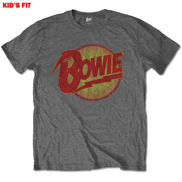 David Bowie Kids Tee: Diamond Dogs Logo (13 - 14 Years)