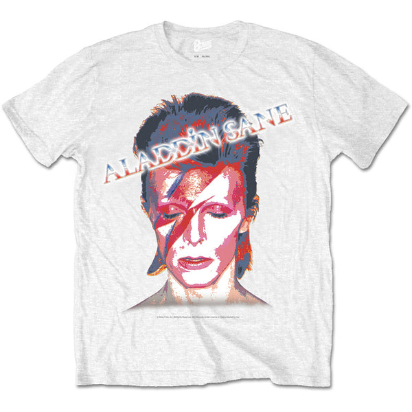 David Bowie Unisex Tee: Aladdin Sane (XX-Large)