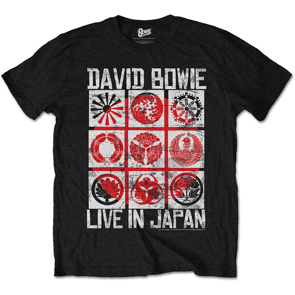 David Bowie Unisex Tee: Live in Japan (XX-Large)