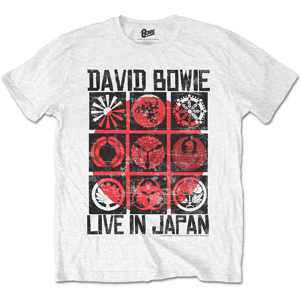 David Bowie Unisex Tee: Live in Japan (XX-Large)