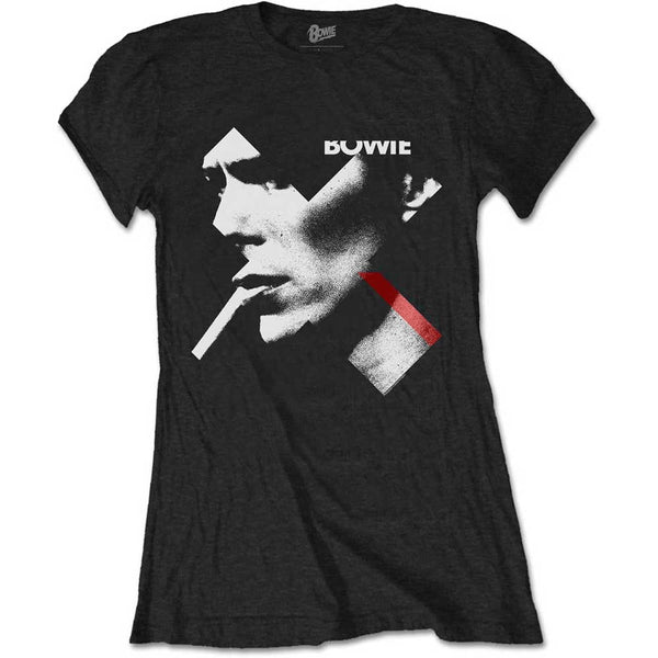 David Bowie Ladies Tee: X Smoke Red (XX-Large)
