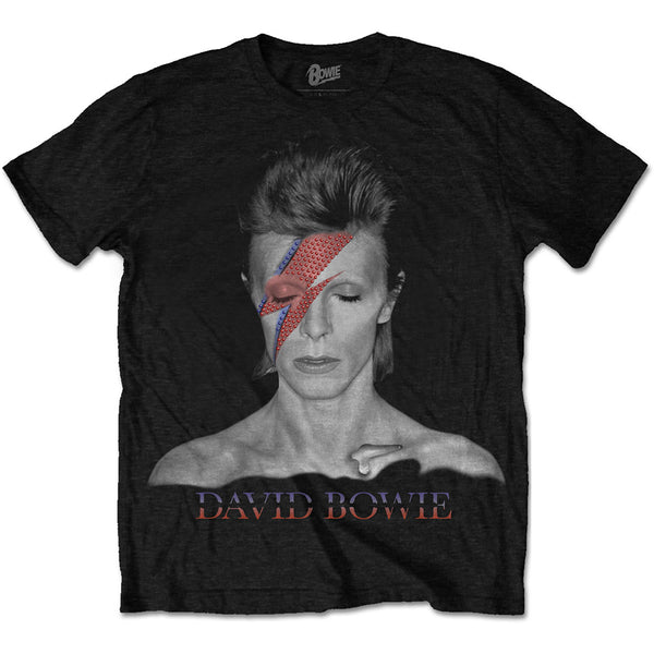 David Bowie Unisex Tee: Aladdin Sane (XX-Large)