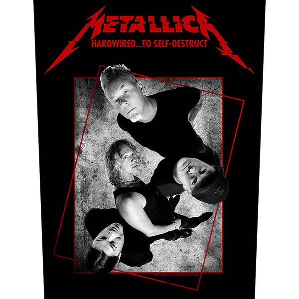 Metallica Back Patch: Hardwired Concrete