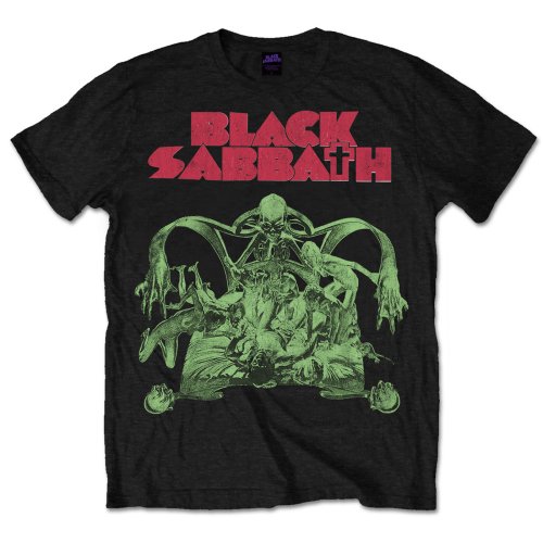 Black Sabbath Unisex Tee: Sabbath Cut-out 