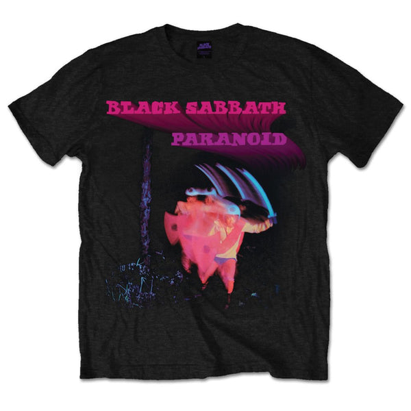 Black Sabbath Unisex Tee: Paranoid Motion Trails 