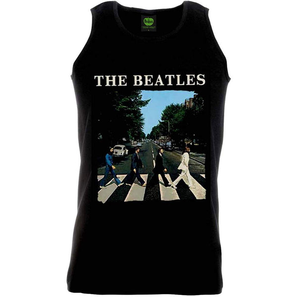 The Beatles Unisex Vest Tee: Abbey Road 