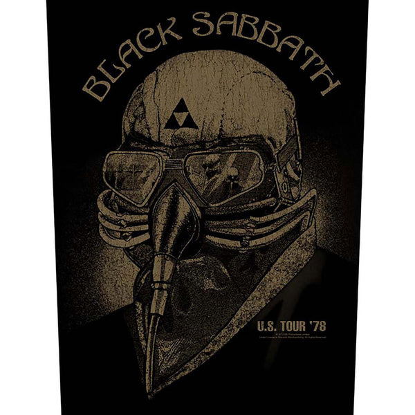 Black Sabbath 1978 US Tour Back Patch