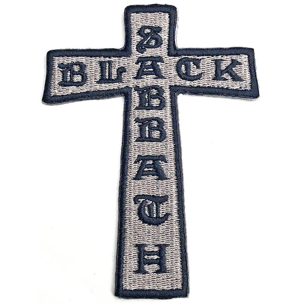 Black Sabbath Cross Standard Patch - Rocker Tee