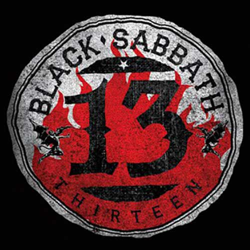 Black Sabbath 13 Flame Drink Coaster - Rocker Tee