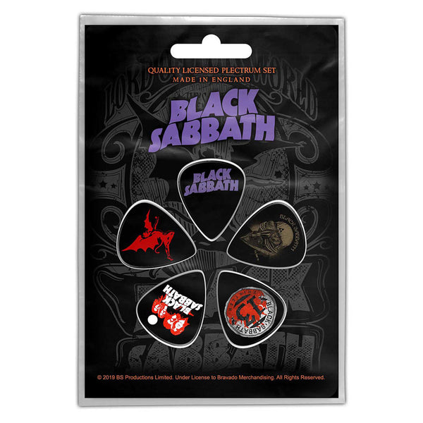 Black Sabbath Guitar Picks - Rocker Tee