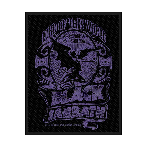 Black Sabbath Lord Of This World Standard Patch - Rocker Tee