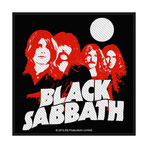 Black Sabbath Red Portraits Standard Patch - Rocker Tee