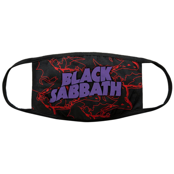 Black Sabbath Red Thunder 2 Face Mask