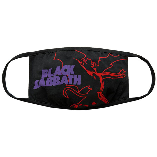 Black Sabbath Red Thunder Face Mask