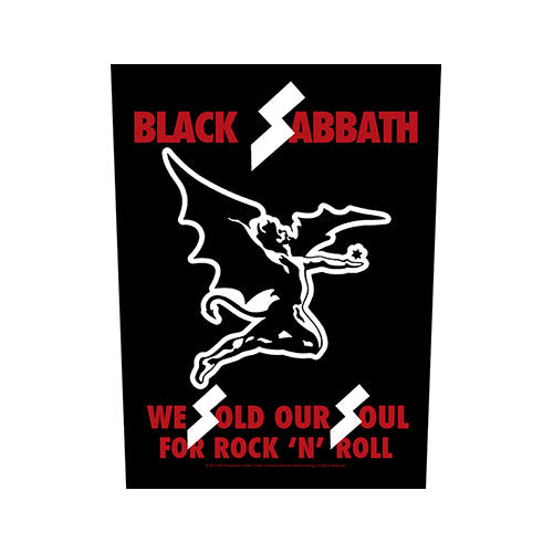 Black Sabbath We Sold Our Souls Back Patch