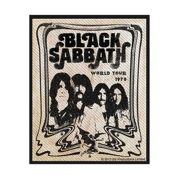 Black Sabbath 1978 World Tour Band Patch