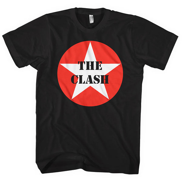The Clash Unisex Tee: Star Badge (XX-Large)