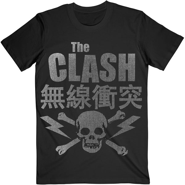 The Clash Unisex Tee: Skull & Crossbones 