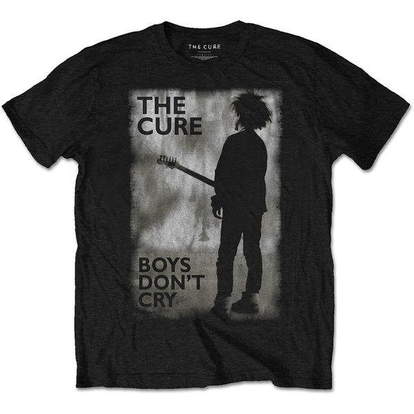 The Cure Unisex Tee: Boys Don't Cry Black & White (XX-Large)