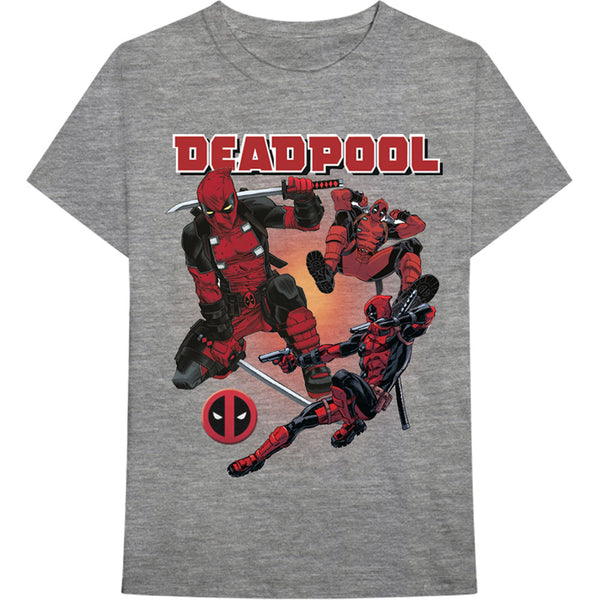 Marvel Comics Unisex Tee: Deadpool Collage 1 
