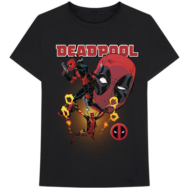 Marvel Comics Unisex Tee: Deadpool Collage 2 