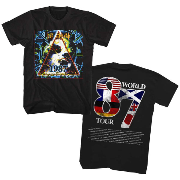 Def Leppard 1987 World Tour adult t-shirt.
