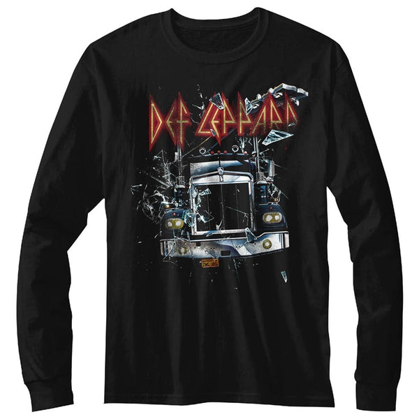 Def Leppard On Through The Glass adult long sleeve t-shirt.