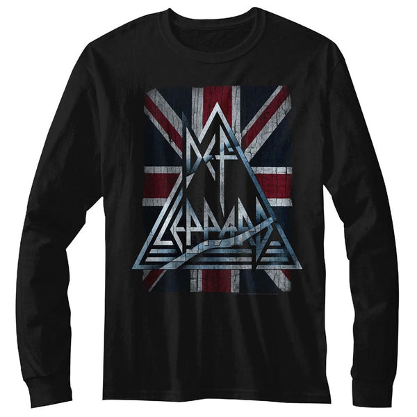 Def Leppard Jacked Up adult long sleeve t-shirt.