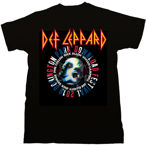 Def Leppard Unisex Tee: Download Fest 2019 (Limited) (XX-Large)