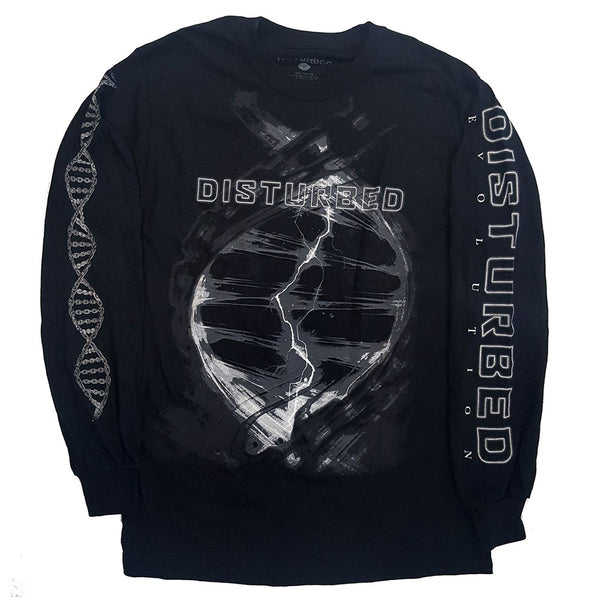 Disturbed Unisex Long Sleeved Tee: Hybrid (Ex-Tour)