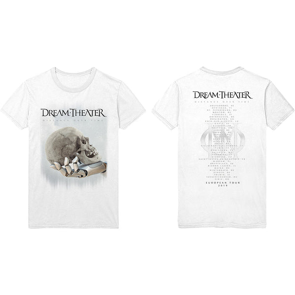 Dream Theatre Unisex Tee: Skull Fade Out (Back Print) 
