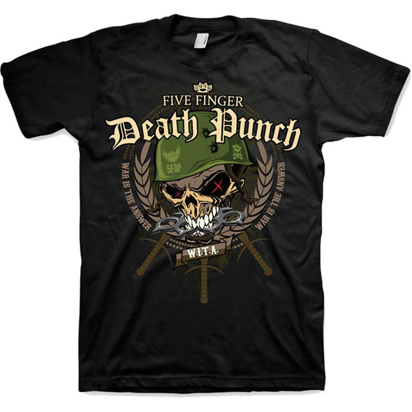 Five Finger Death Punch Unisex Tee: War Head (XX-Large)