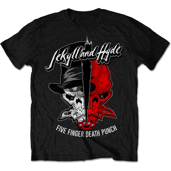 Five Finger Death Punch Unisex Tee: Jekyll & Hyde (XX-Large)
