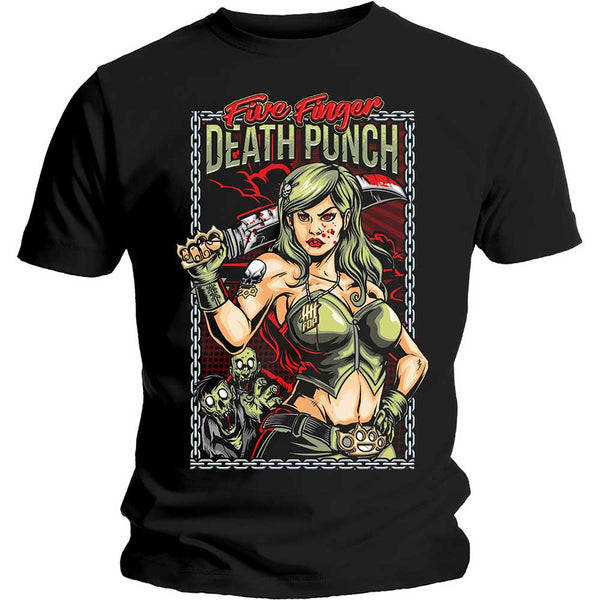 Five Finger Death Punch Unisex Tee: Assassin (XX-Large)