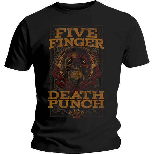 Five Finger Death Punch Unisex Tee: Wanted (XX-Large)