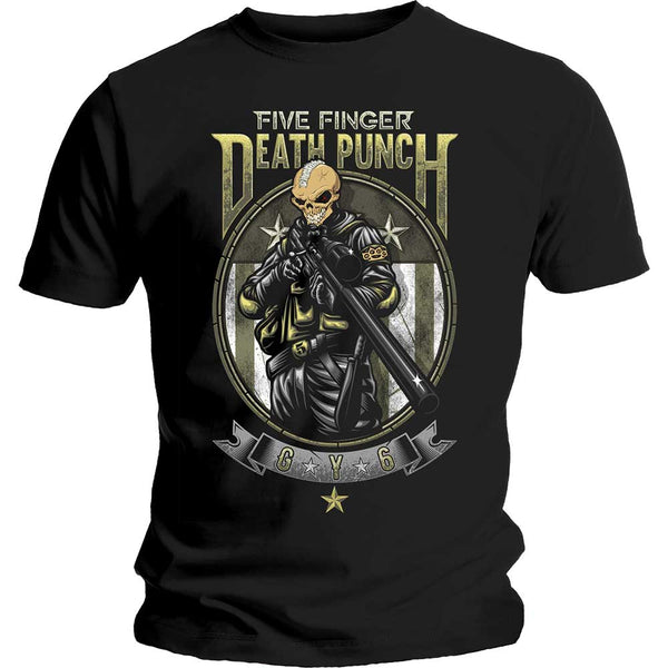 Five Finger Death Punch Unisex Tee: Sniper (XX-Large)