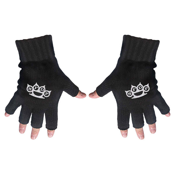 Five Finger Death Punch Unisex Fingerless Gloves: Logo